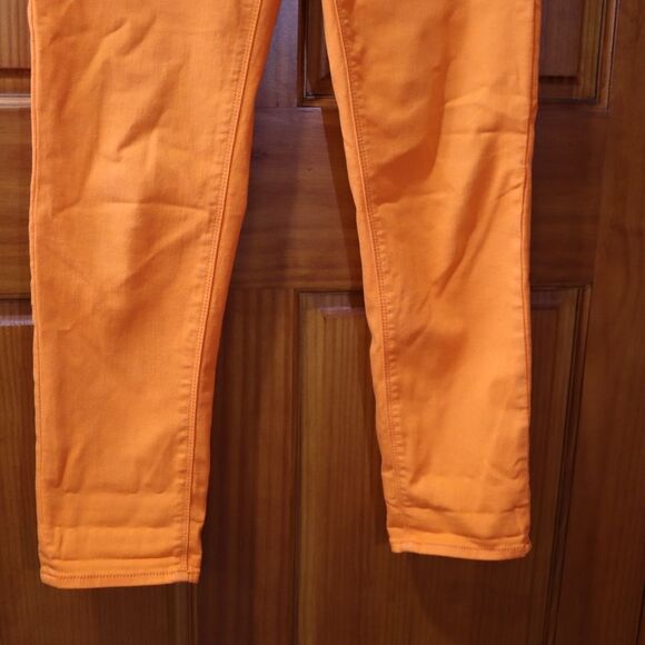 JCP Skinny Ankle Orange Y2K Jean's 29/8 - Picture 4 of 12
